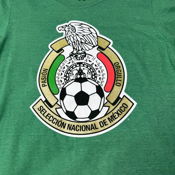 Adidas Mexico El Tri Green Soccer Tee Large 2015 Seleccion Mexicana - Image 7