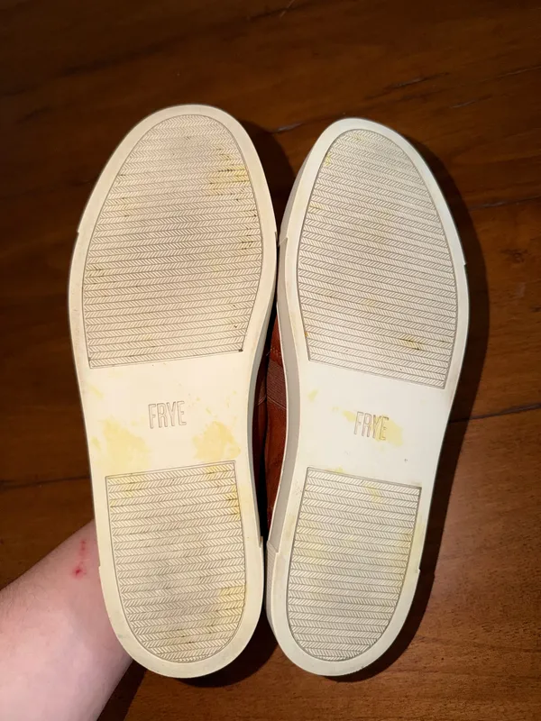 Frye Slip-On Sneakers Leather 9.5 - Image 5