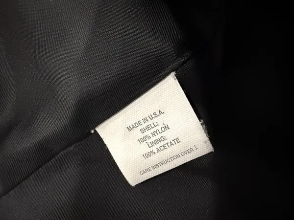 Ann Taylor Black Nylon Zipper Vest With Collar Size Medium - Image 7