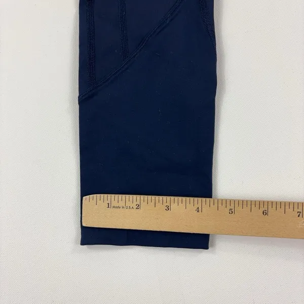 Lululemon All The Right Places Crop II Leggings Womens 2 Blue 23" LW6AMYS - Image 6