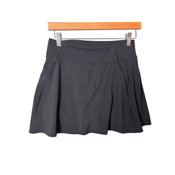 TnAction Women Skort S Black Pleated Athletic Tennis Skirt Sporty Athleisure - Image 2