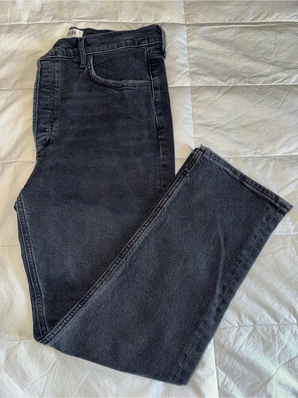 Agolde Women's Washed Black Skinny Jeans - Image 4