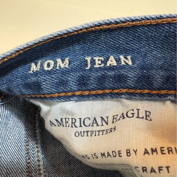 American Eagle Mom‎ Jeans Size 6 High Rise - Image 9