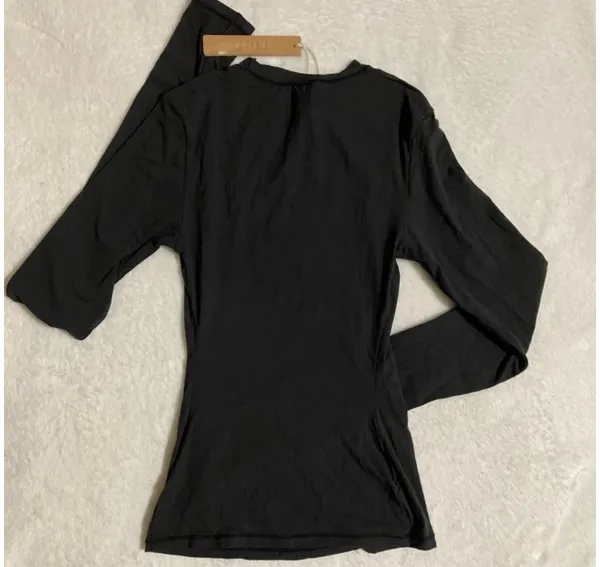 SKIMS Fits Everybody Long Sleeve T-Shirt XXS - Image 3