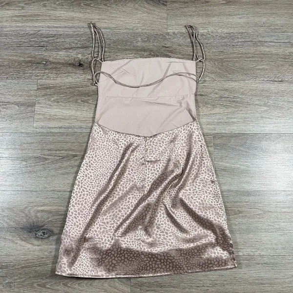 Lucy In The Sky Women's Dress Mini Animal Print‎ Homecoming Semi Formal S Pink - Image 7