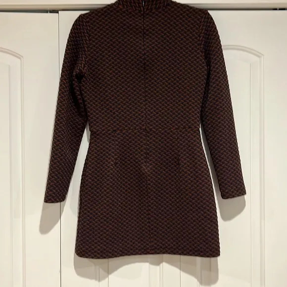 Ellejay Penelope mock neck Mini Dress size small designer textured women‎ - Image 6