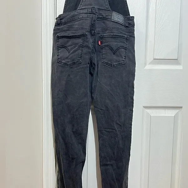 Levis Overalls kids‎ overall Bib Denim Stretch black size 16 - Image 5