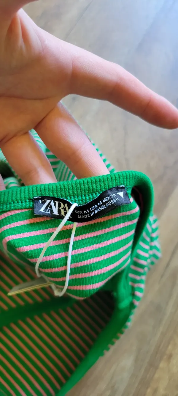 ZARA Striped Bodysuit - Image 5
