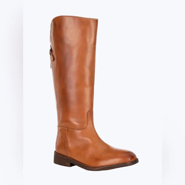 🆕 Free People | Everly Equestrian Strap Boot | Saddle Tan | Sz: 8.5 - Image 4