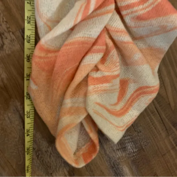 JADED LONDON Orange Swirl Ruched Hem Printed Knit Joggers Size US 2 s small - Image 12