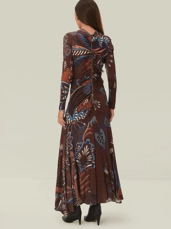 NWT FARM Rio Delicate Garden Long Sleeve Maxi Dress XS - Image 13