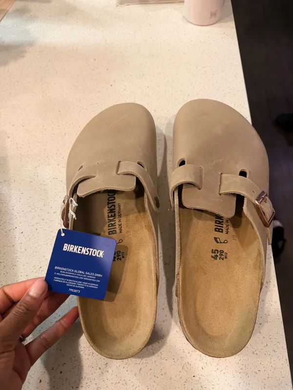 Birkenstock Boston Oiled Leather Tobacco Brown - Image 6