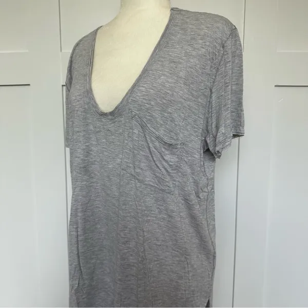 Free People Oversized Pocket Tee Small - Image 2