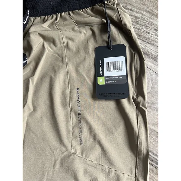 Alphalete Women’s Infinity Studio Pants - Taupe, Size Medium - Image 5