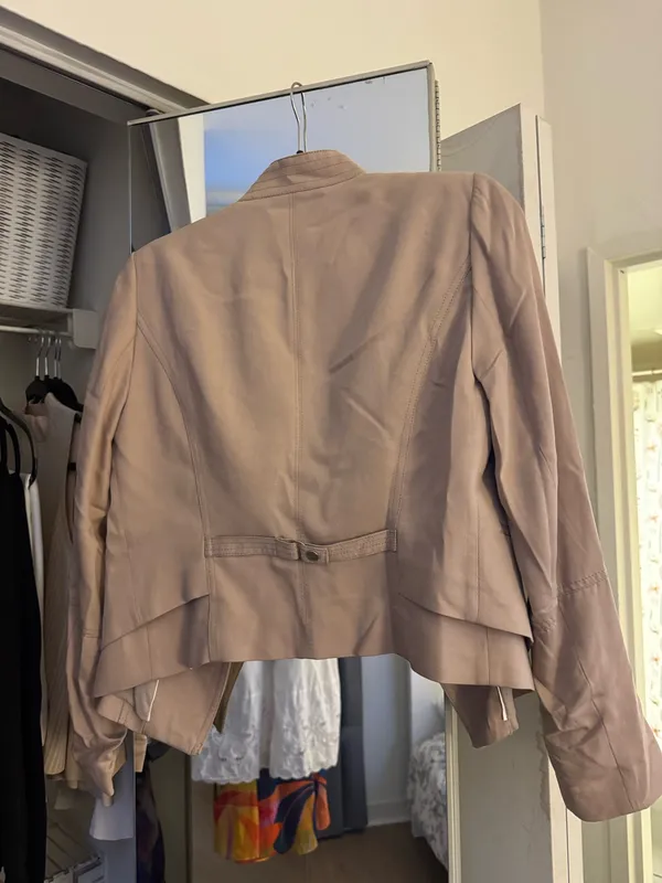 White House | Black Market White Black Blush Jacket - Image 3