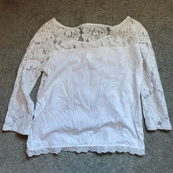 Abercrombie Floral Crop Top - Image 2