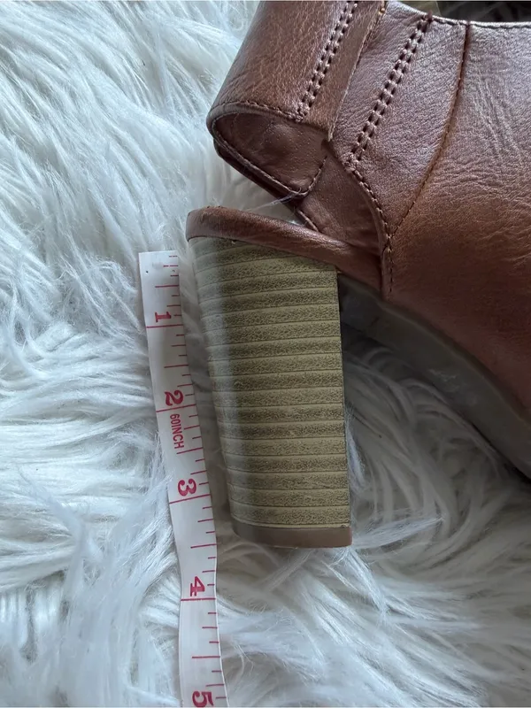 GAP peep toe booties - Image 9
