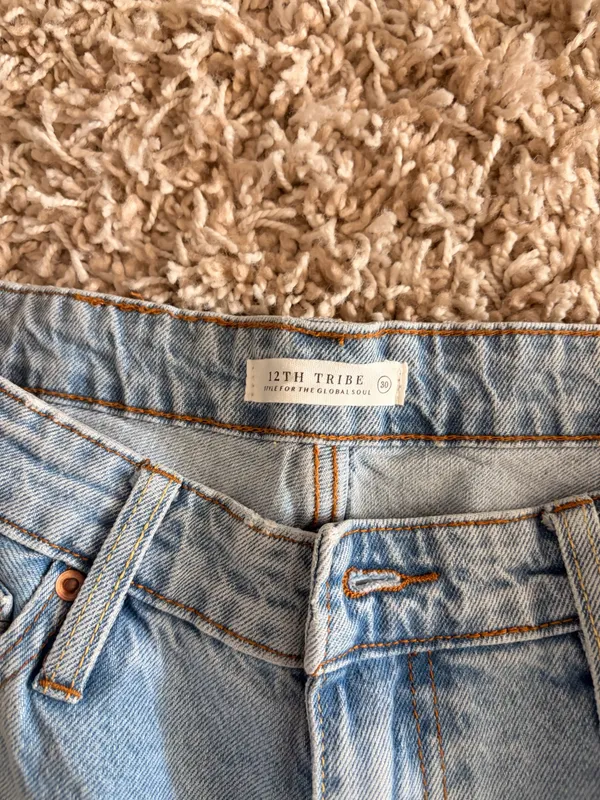 12th Tribe Jean Shorts - Image 3