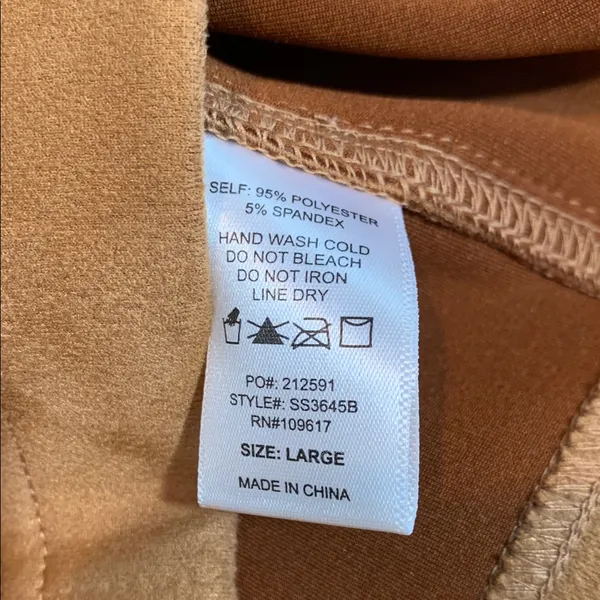Shinestar Tan Faux Suede Mini Skirt Camel Brown Vegan Suede High Waisted Bottom - Image 5