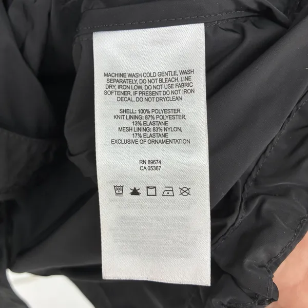 Mountain Hardwear Zenell Hooded Trench Coat Black Women's Small S Jacket - Image 4