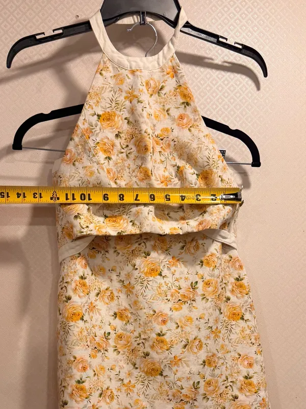 Anthropologie Significant Other Halter Mini Dress Rosalie Floral Print Size 4 - Image 13