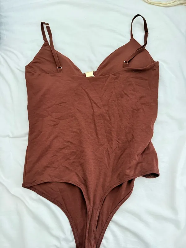 Abercrombie Bra Free Body Suit Brown - Image 2