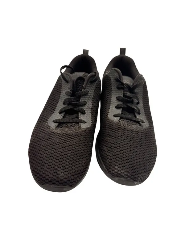 Skechers 8 Women Black Mesh Lace-Up Athletic Shoes Lightweight Casual Sneakers - Image 5