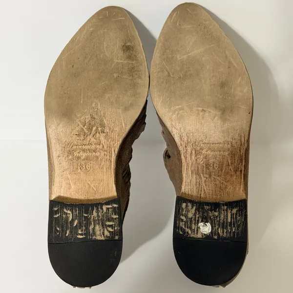 Free People Lost Valley Ankle Boot Size 36 Distressed Fall Western Booties‎ - Image 3