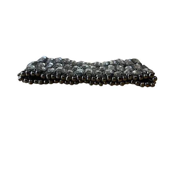 Black Rhinestone Stretchy Bracelet costume retro gothic steampunk - Image 3