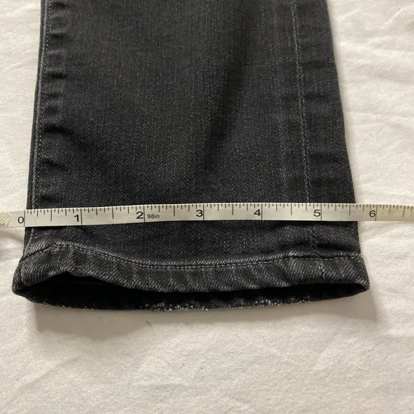 Citizens of Humanity Rocket Crop Women's Sz 25 Black Distressed Skinny Jeans EUC - Image 14