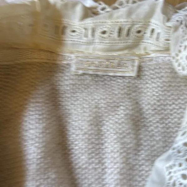 MARILLA Cream Cardigan with Soft Knitted Texture - Image 3