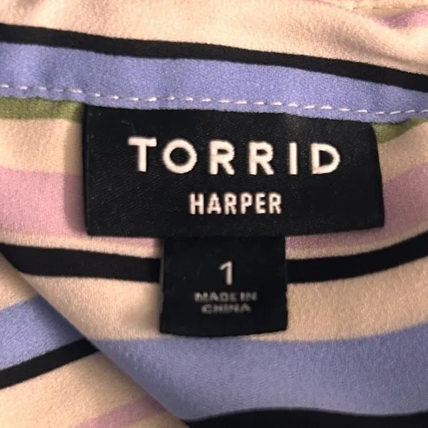 Torrid Harper‎ Popover Blouse 1X - Image 4