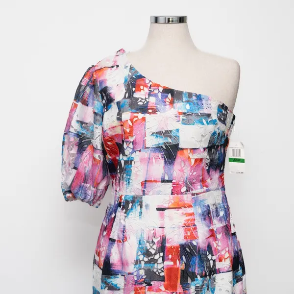 Dress the Population - Gabriella Lace‎ One-Shoulder Dress - Image 9