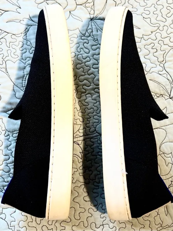💥ROTHY’S The Original Slip On Sneaker Navy Knit Eco Friendly Women’s Sz 10💛 - Image 5
