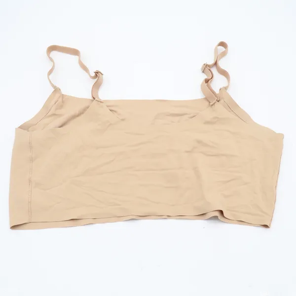 True & Co Women XL Beige Seamless Wireless Adjustable Strap Bralette - Image 4