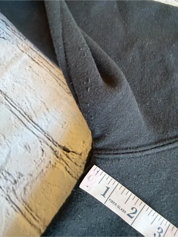 The North Face Womens Medium Hoodie Sweatshirt Rainbow Logo Spell Out EUC Pride - Image 10