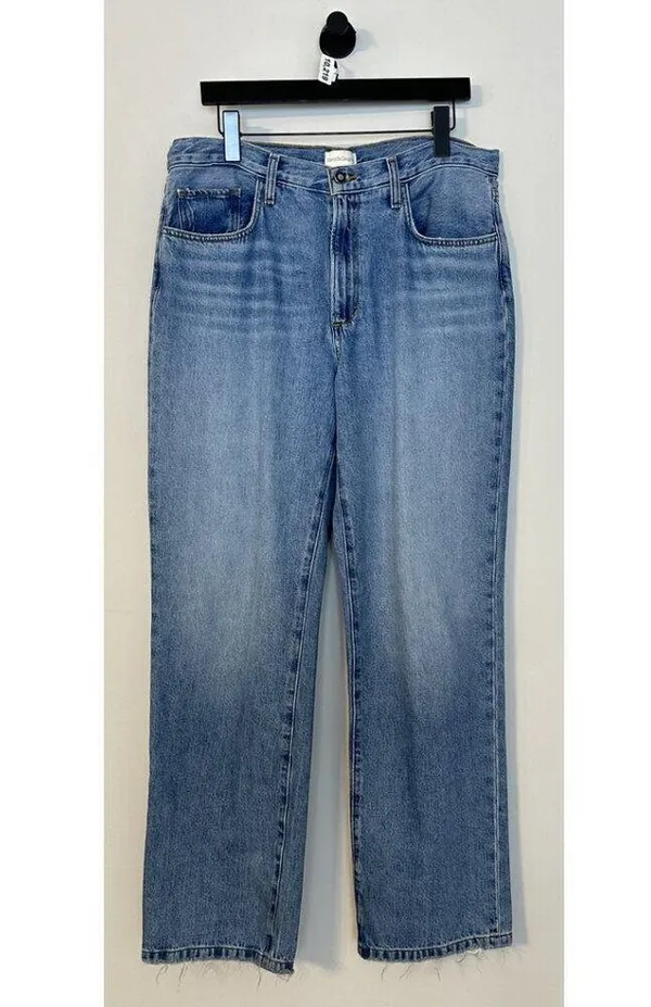 FAVORITE DAUGHTER The Tommy Mid Rise Boyfriend Jeans in Wash Margate US 29 - Image 4