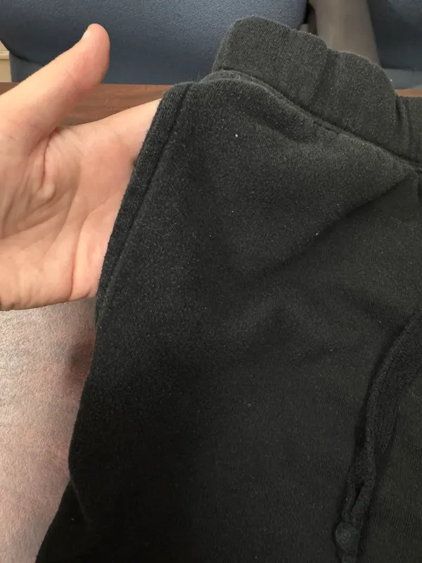 PINK Victoria’s Secret Black Sweatpants with Pockets Size X-Small - Image 2