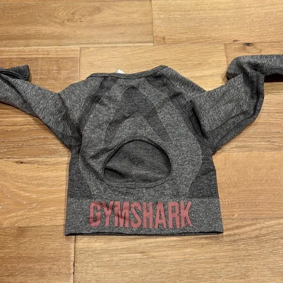 Gymshark FLEX SPORTS LONG SLEEVE CROP TOP‎ XS - Image 4