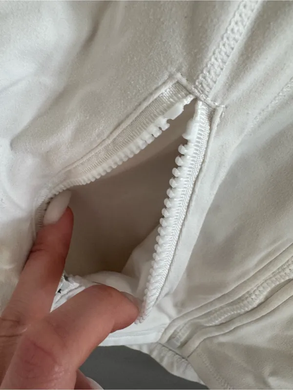Lululemon White Full Zip Define Jacket - Image 3