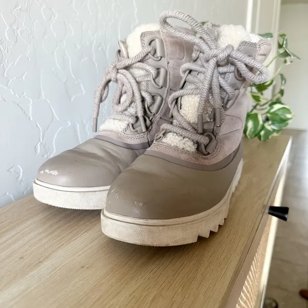 Sorel | Joan of Arctic Next Lite Waterproof Snow Winter Boot, Omega Taupe / Fawn - Image 3
