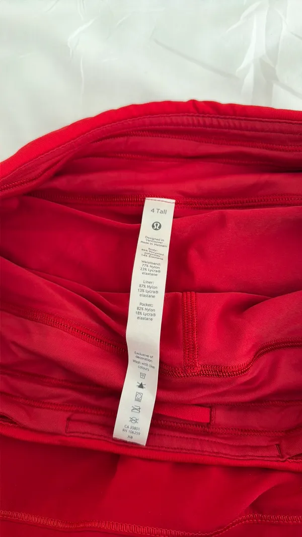 Red Lululemon Skirt - Image 6