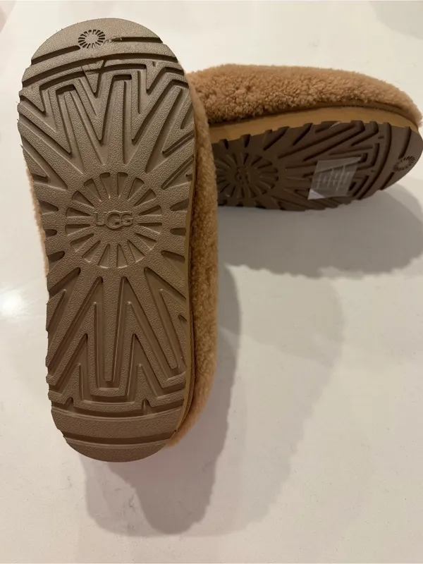 Ugg Tasman Maxi Curly Genuine Shearling Slipper Women’s Size 11 NEW - Image 9