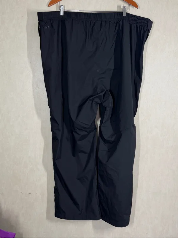 REI Co-op Women’s Peak2.5L Rainier Shell Pants Waterproof Hiking Black 3XL Short - Image 7