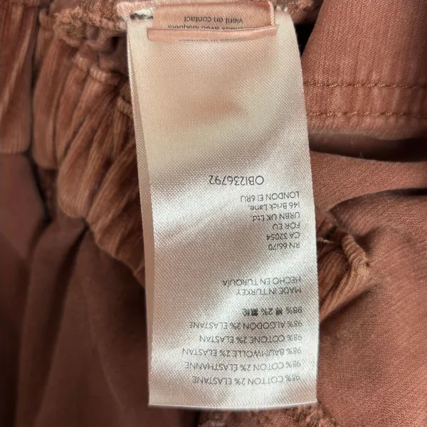 Free People Marci Cord One Piece Jumpsuit in Gingerbread Brown Size XS - Image 5