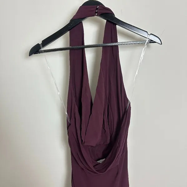 HOUSE OF CB Florentina Halter Minidress in Port Royale Size Small - Image 7