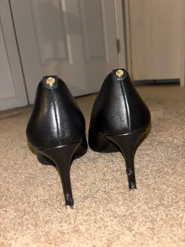 Michael Kors Alina Flex Pumps Black Leather - Image 3
