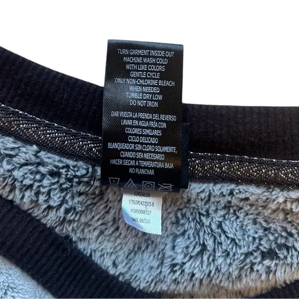 Disney Gray Mickey Mouse Plush Sweater Top - Image 9