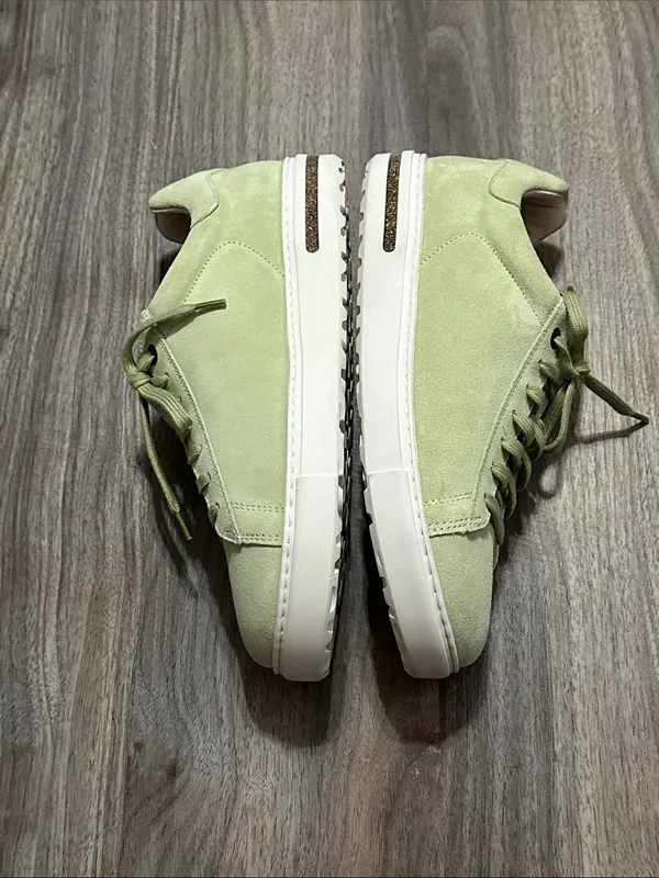 Birkenstock Bend Low Green Suede Sneakers Comfort. - Image 13