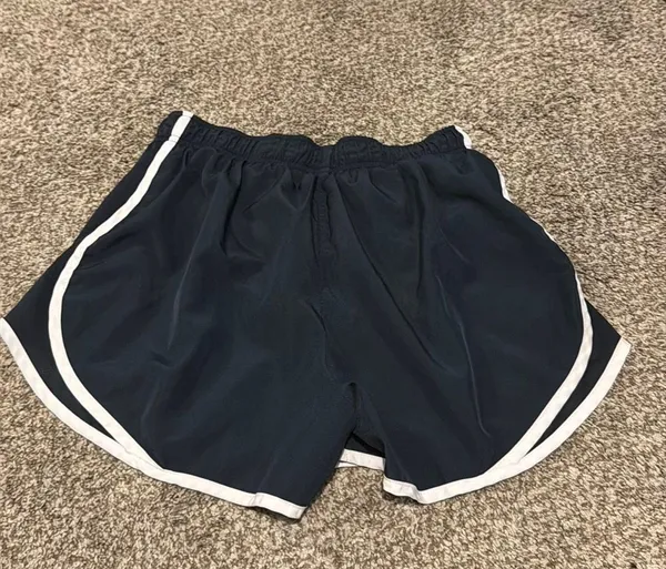 Navy Blue Nike Dri-Fit Shorts - Image 2